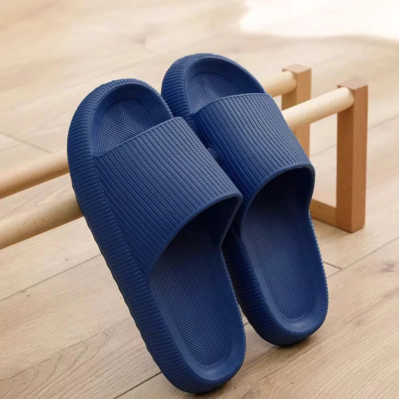 Slippers men wear thick-soled non-slip summer quarters bathroom shower Eva sandals