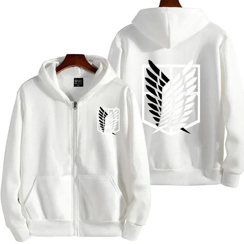 Y2K Zipper Hoodie Hip Hop Letter Print Oversized Hooded Sweatshirt Men Women 2023 New Harajuku Punk Jacket Coat Tops Streetwear