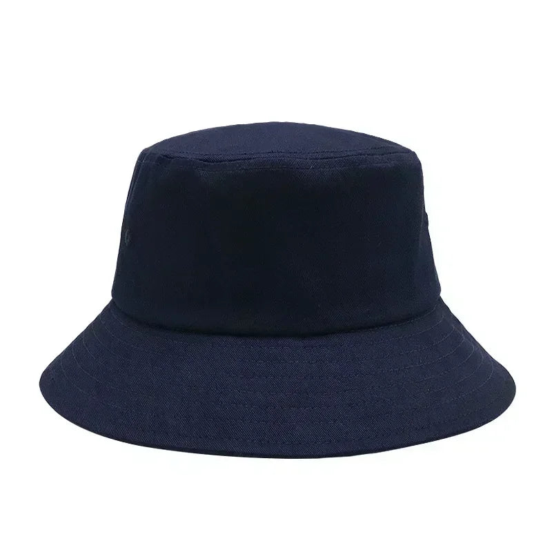 Big Head Bucket Hat 60-63cm Large Size Men Chin Strap UPF50+ Cotton Summer Sun Hat Windproof Fishing Outdoor Cap Women frenchbob