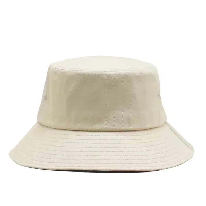 Big Head Bucket Hat 60-63cm Large Size Men Chin Strap UPF50+ Cotton Summer Sun Hat Windproof Fishing Outdoor Cap Women frenchbob