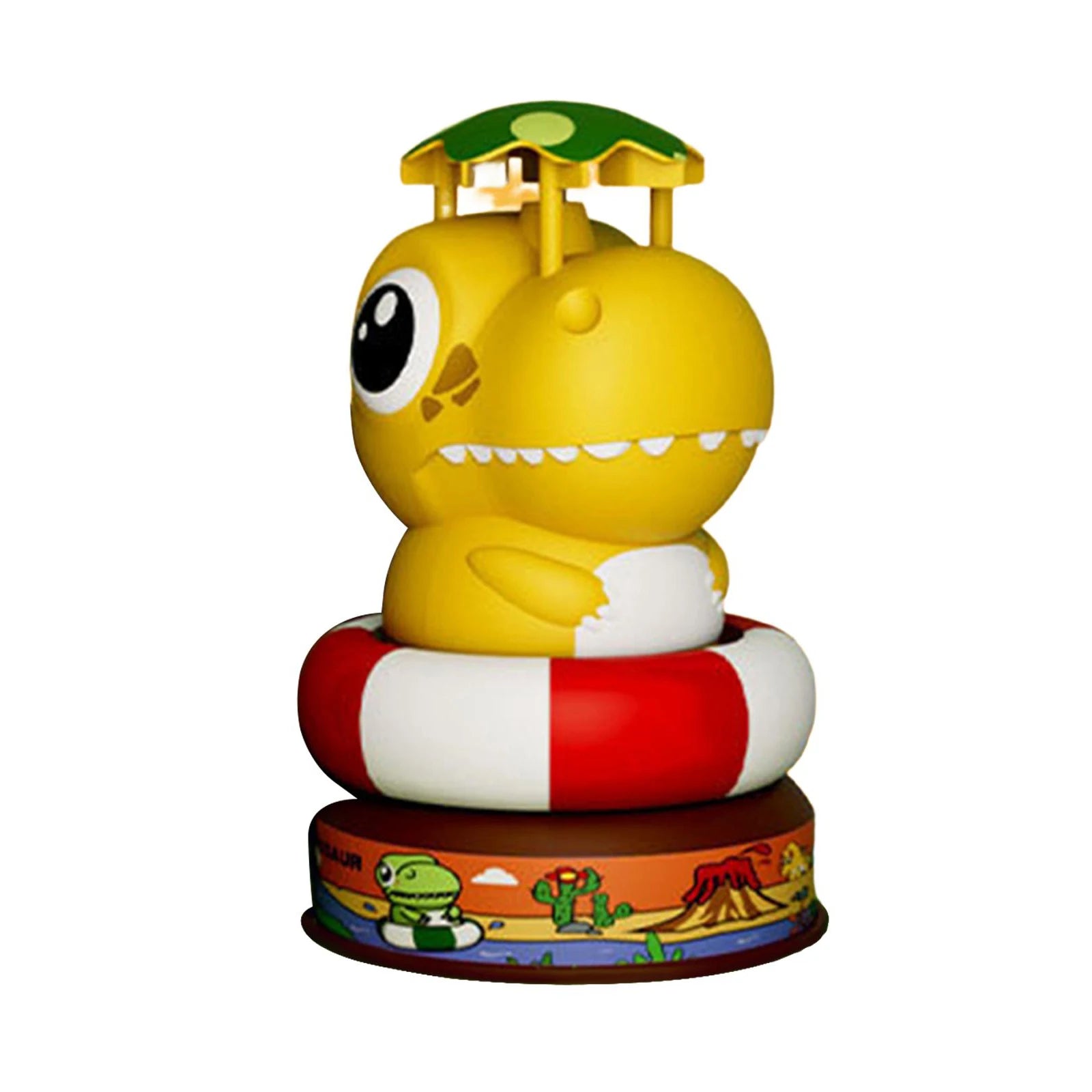 outdoor Water Toy Baby Bath Toys Cartoon Frog Dinosaur Sprinkler Rotating Spray Garden Yard  Fun Games Toys for Kids boys girls