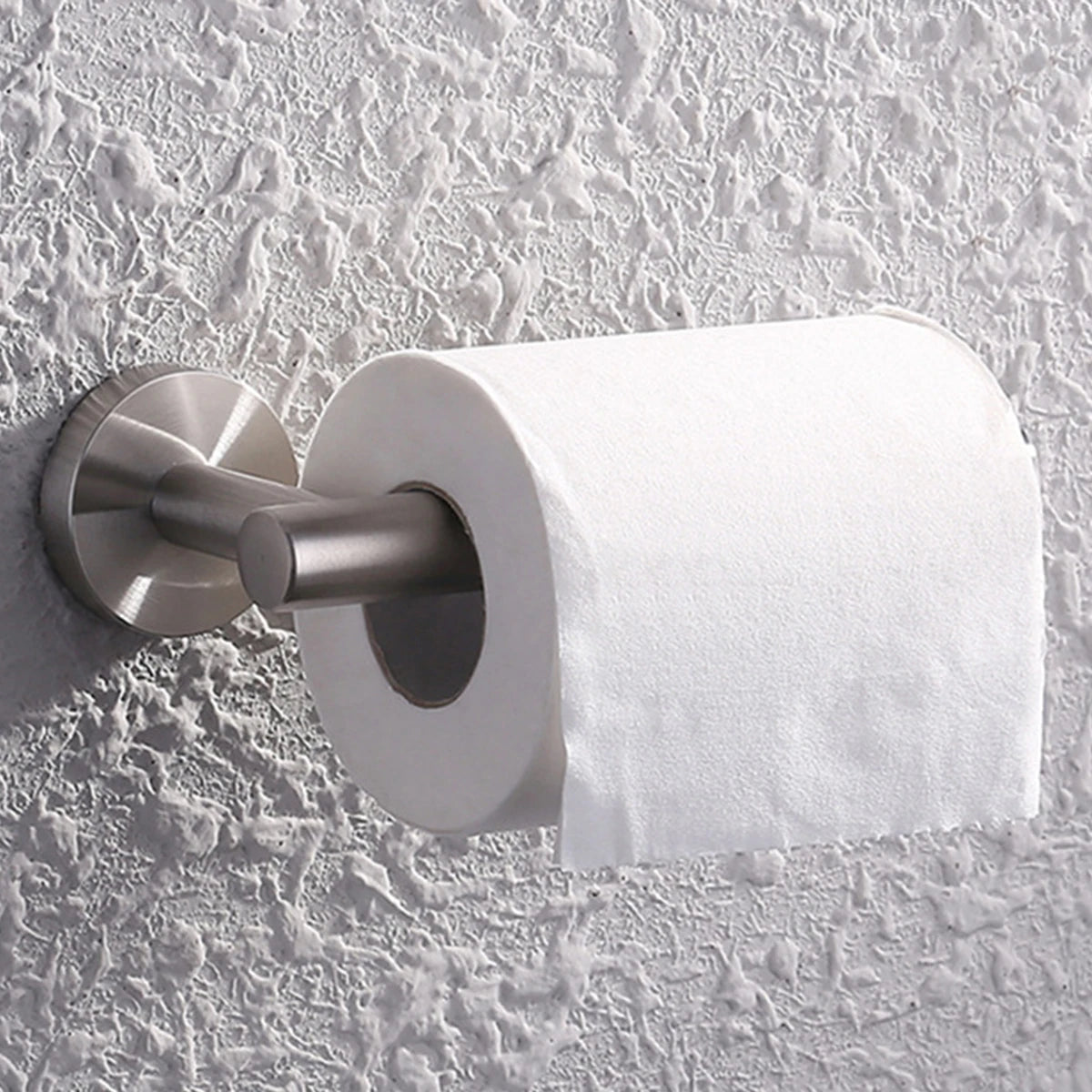 Black Bathroom Hardware Set Accessories Wall Mounted Stainless Steel Towel Bar Towel Ring Toilet Paper Holder Hook Bathroom Kit